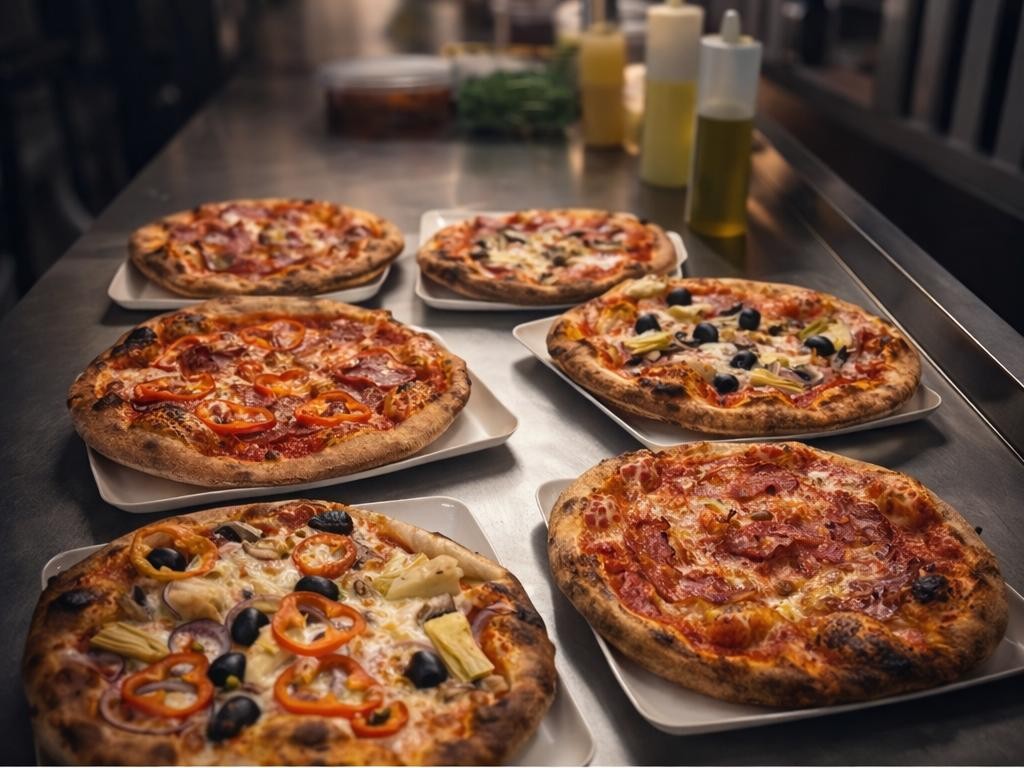 Verse pizza's van Il Saporino